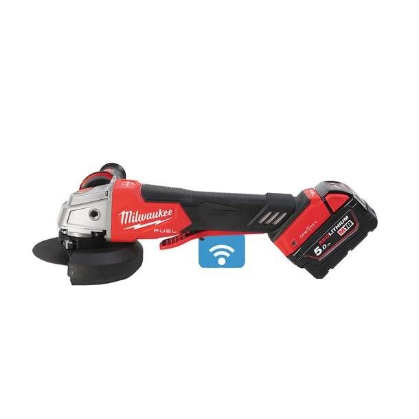 Кутошліфувальна машина 125мм MILWAUKEE M18 ONEFSAG 125XPDB-502X FUEL 4933478435
