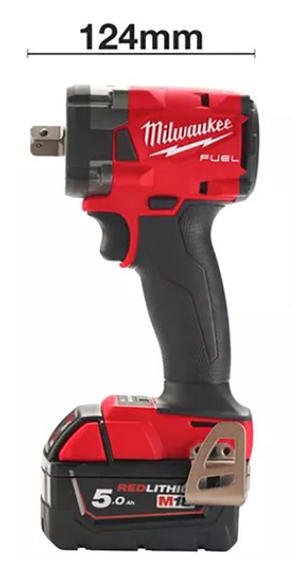 Гайковерт високомоментний MILWAUKEE 1/2" (339 Нм) MILWAUKEE M18 FUEL FIW2P12-502X з фіксацією піном