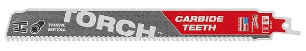 Полотно для шабельних пил TORCH CARBIDE MILWAUKEE, 230х3,1мм, (5шт), (метал)