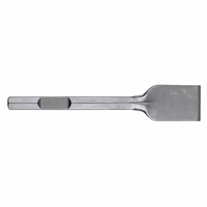 Долото плоское HEX 28мм 400x80мм (широкое) (1 шт)