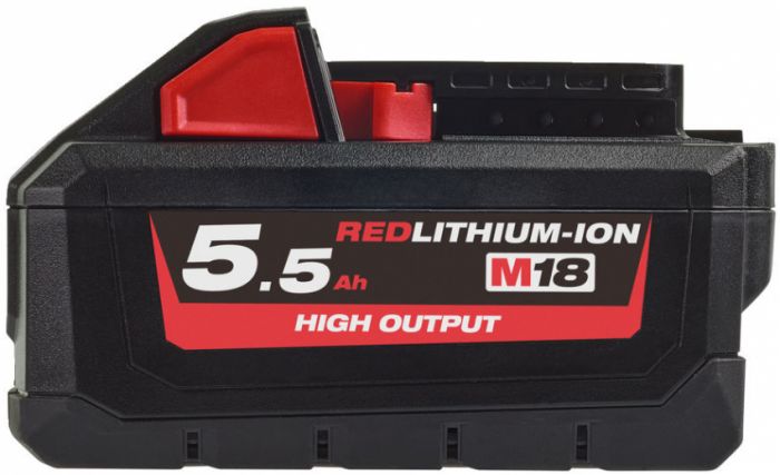 Акумулятор HIGH OUTPUT™ MILWAUKEE, M18 HB5,5 (5,5Ah)