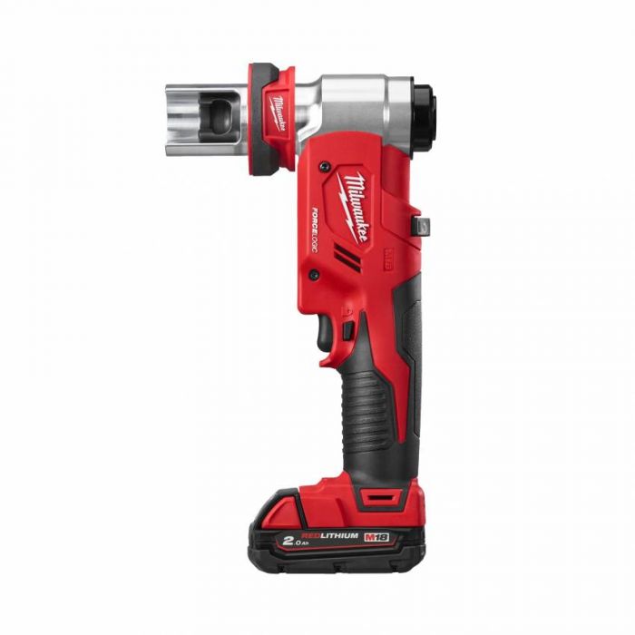 Акумуляторний гідравлічний пробійник MILWAUKEE M18 HKP-201CA ( зарядний пристрій, 1 акум.X M18 B2 (2Ач)