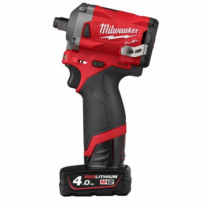 Акумуляторний імпульсний гайковерт Milwaukee M12 FIWF12-0, 339 Нм без акумуляторів та зарядного пристрою