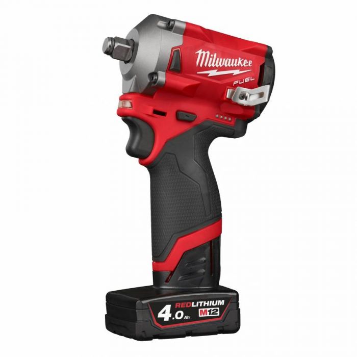 Акумуляторний імпульсний гайковерт Milwaukee M12 FIWF12-0, 339 Нм без акумуляторів та зарядного пристрою