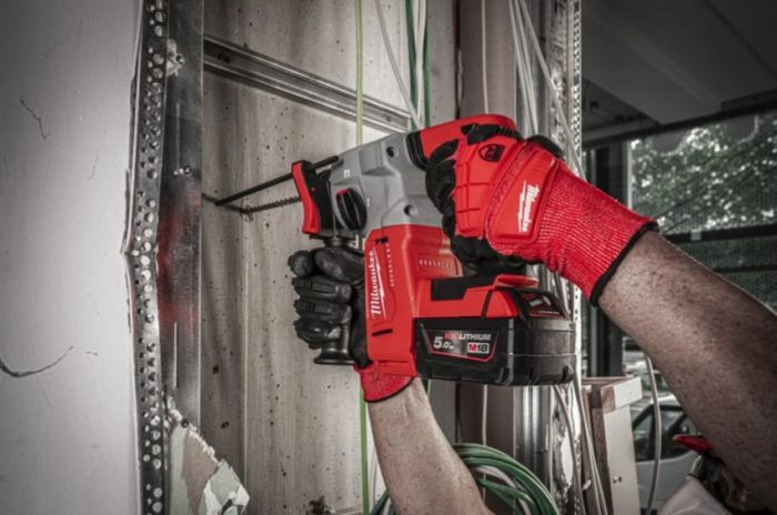 Акумуляторний перфоратор 2.3 Дж Milwaukee M18 BLH-0 4933479426