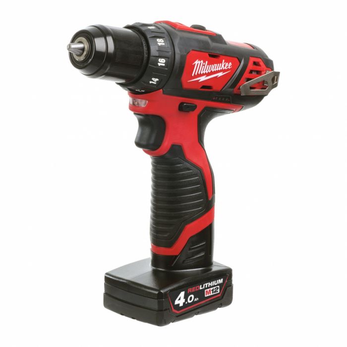 Акумуляторний ударний шуруповерт MILWAUKEE M12 BDD-0, 30Нм (2408-20) (без АКБ та ЗУ)