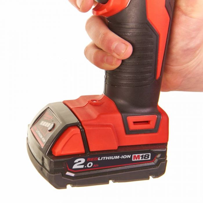 Акумуляторний гідравлічний пробійник MILWAUKEE M18 HKP-201CA ( зарядний пристрій, 1 акум.X M18 B2 (2Ач)