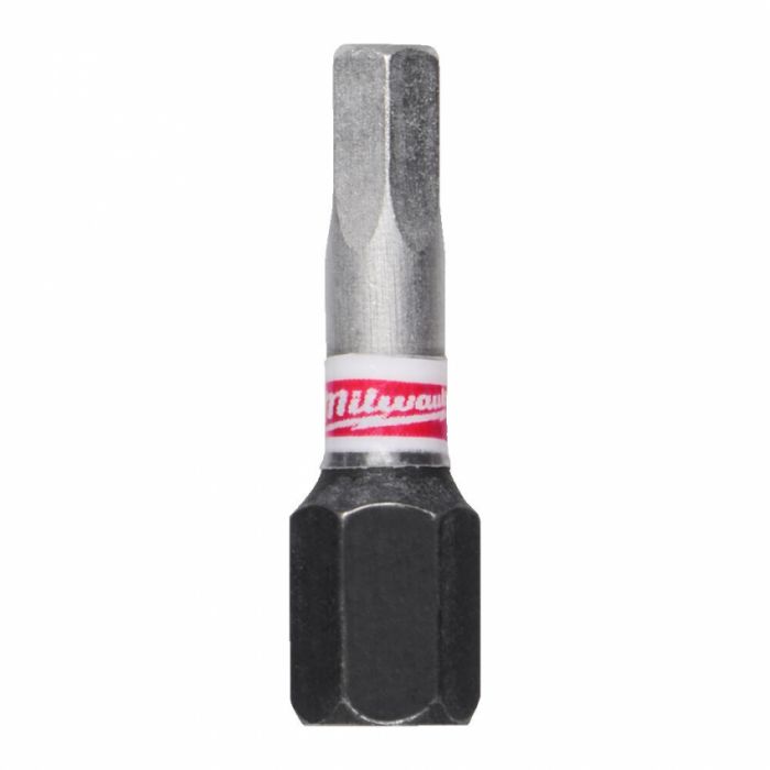 Біта SHOCKWAVE MILWAUKEE, Hex4, 25мм, (3шт)