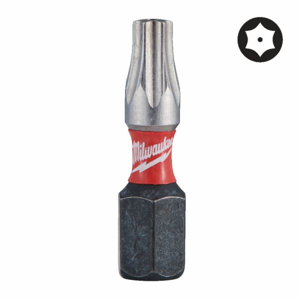 Біта SHOCKWAVE MILWAUKEE, TX BO20, 25мм, (3шт)