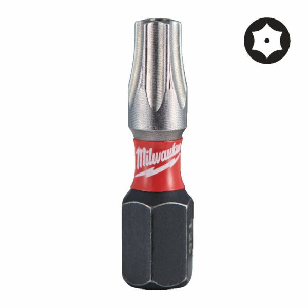 Біта SHOCKWAVE MILWAUKEE, TX BO25, 25мм, (3шт)