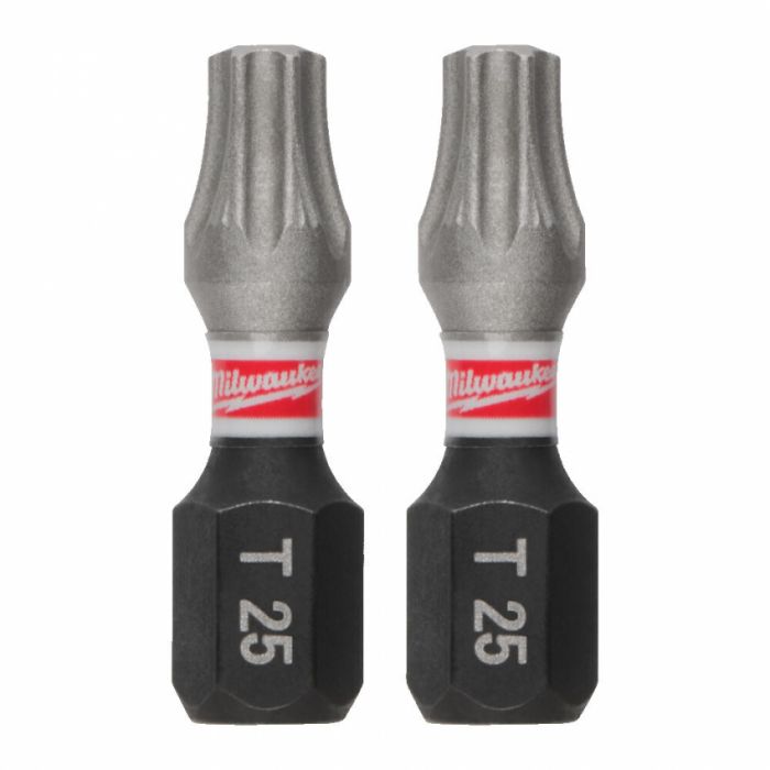 Біта SHOCKWAVE MILWAUKEE, TX25, 25мм, (3шт)