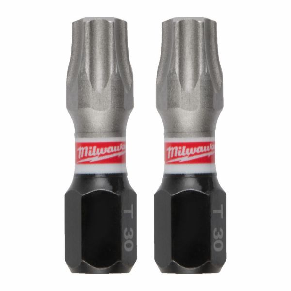 Біта SHOCKWAVE MILWAUKEE, TX30, 25мм, (3шт)