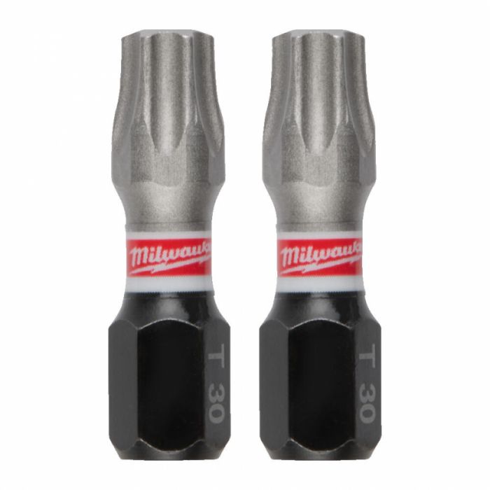 Біта SHOCKWAVE MILWAUKEE, TX30, 25мм, (3шт)