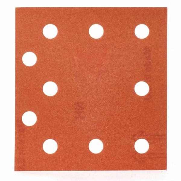 Папір шліфувальний MILWAUKEE, 115x107мм, зерно 240, (10шт)