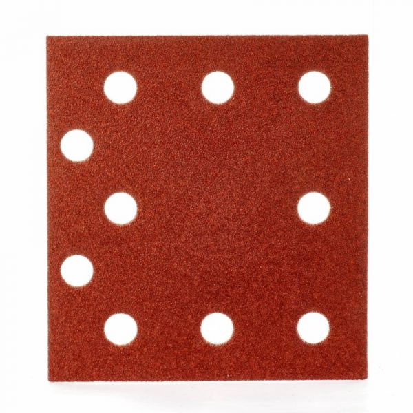 Папір шліфувальний MILWAUKEE, 115x107мм, зерно 80, (10шт)