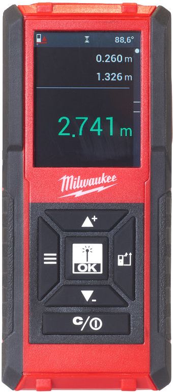 Дальномір лазерний MILWAUKEE, LDM100, (100м)