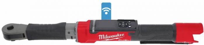 Динамометричний електронний ключ з тріскачкою 1/2" MILWAUKEE, M12 ONEFTR12-0C, 203Нм