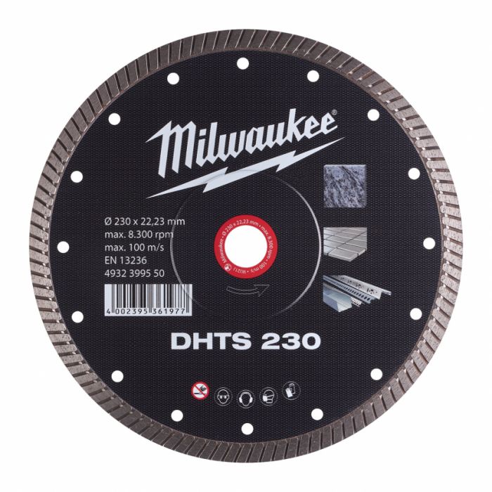 Диск алмазний MILWAUKEE DHTS 230, Ø230мм