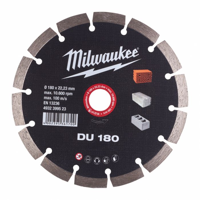 Диск алмазний MILWAUKEE DU 180, Ø180мм