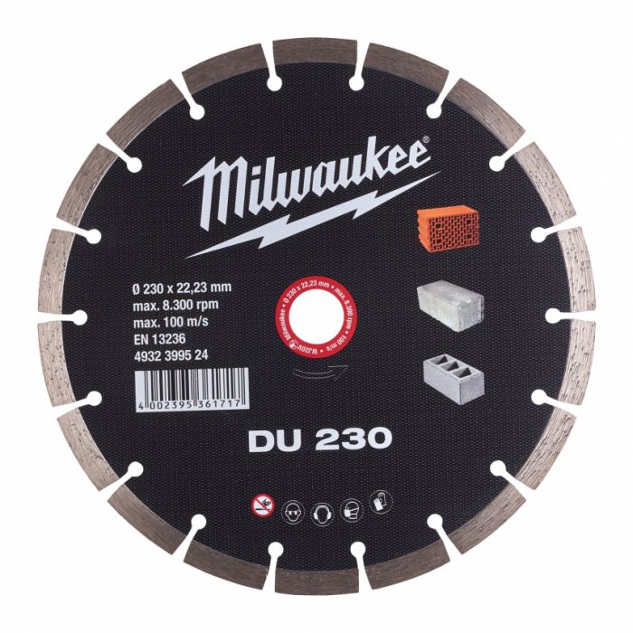 Диск алмазний MILWAUKEE DU 230, Ø230мм