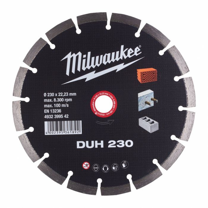 Алмазний диск MILWAUKEE DUH 125, Ø125 мм