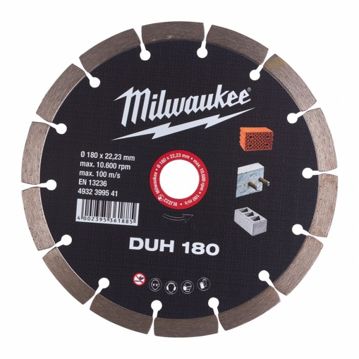 Диск алмазний MILWAUKEE DUH 230, Ø230мм