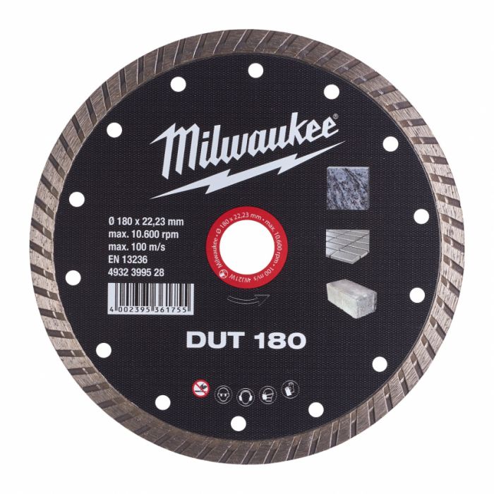 Диск алмазний MILWAUKEE DUT 125, Ø125мм