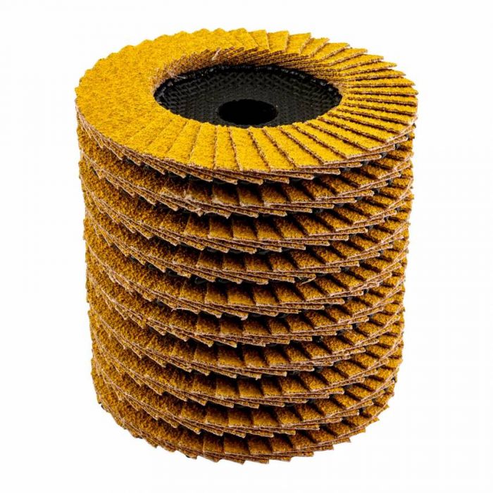 Диск пелюстковий CERAMIC MILWAUKEE SLC 50/125, зерно 40/60, Ø125мм