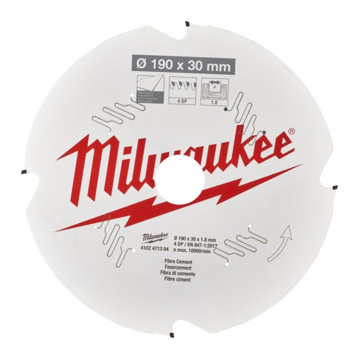 Диск пильний MILWAUKEE, Ø190/30/1,6мм