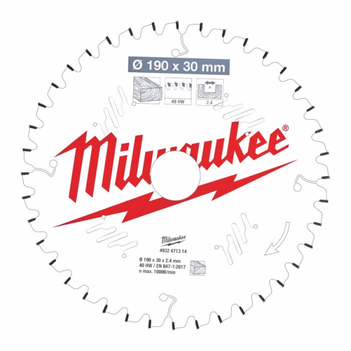 Диск пильний MILWAUKEE, Ø216/30мм, 48 зуб.