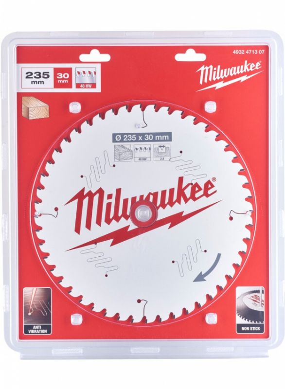 Диск пильний MILWAUKEE, Ø235/30мм, 60 зуб.