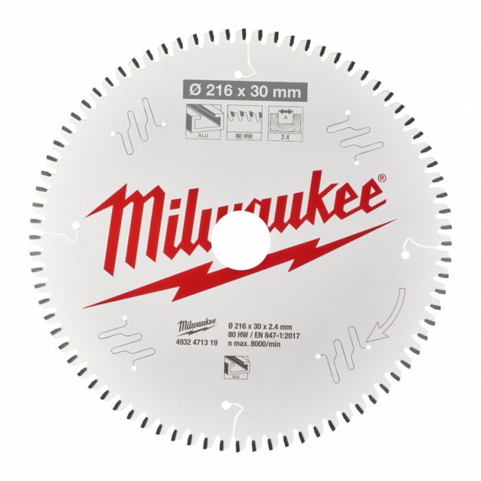 Диск пильний MILWAUKEE, Ø250/30мм, 40 зуб.