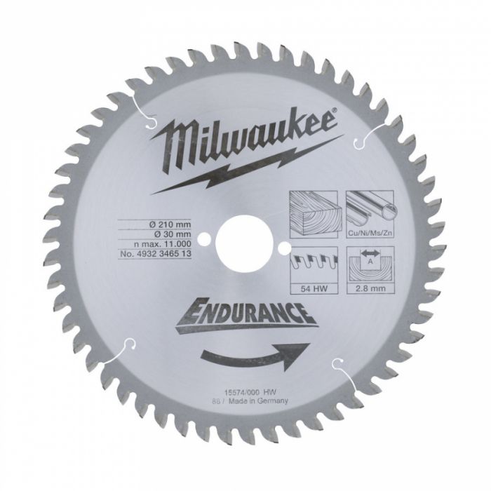 Диск пильний MILWAUKEE, Ø305х30мм, 60 зуб.