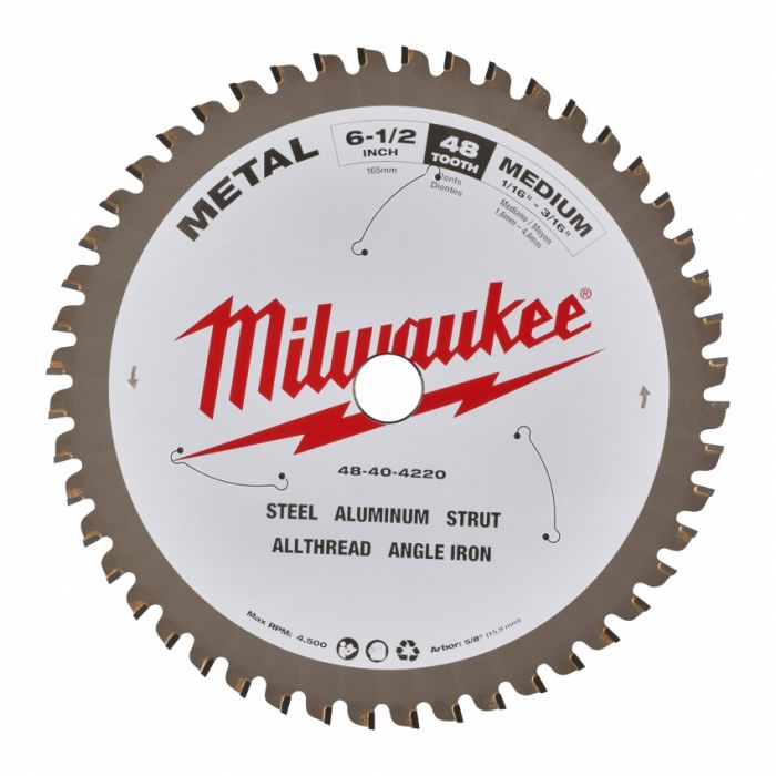 Диск пиляльний Alu PFTE MILWAUKEE, Ø203х5/8"х2,4мм, 58 зуб. 1