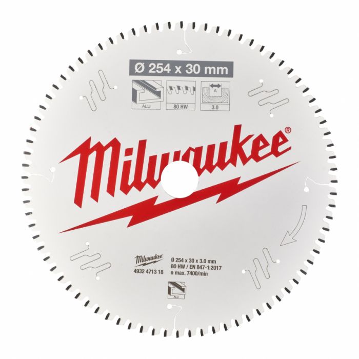 Диск пиляльний Alu PFTE MILWAUKEE, Ø305х30х3,0мм, 96 зуб. 2