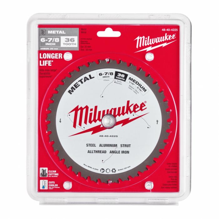 Диск пиляльний PFTE MILWAUKEE, Ø174х20х1,6мм, 60 зуб. 4