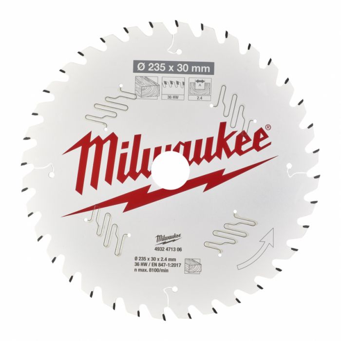 Диск пиляльний PFTE MILWAUKEE, Ø184х5/8"х2,1мм, 40 зуб. 1