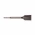 Долото пласке SDS-PLUS SLEDGE MILWAUKEE, самозагострювальне, 250х50мм 4