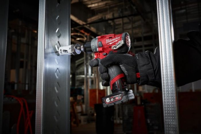 Дриль-шуруповерт акумуляторний MILWAUKEE, M12 FDD-0, 37Нм