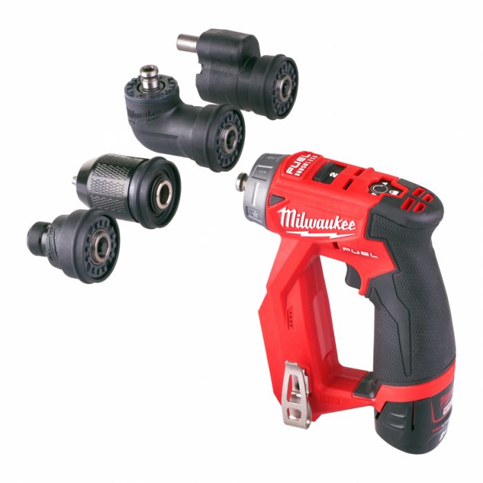 Дриль-шуруповерт акумуляторний MILWAUKEE, M12 FDDX-0, 34Нм