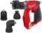 Дриль-шуруповерт акумуляторний MILWAUKEE, M12 FDDXKIT-0X, 34Нм (4 насадки FIXTEC, HD кейс)