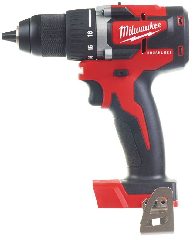 Дриль-шуруповерт акумуляторний MILWAUKEE, M18 CBLDD-0, 60Нм