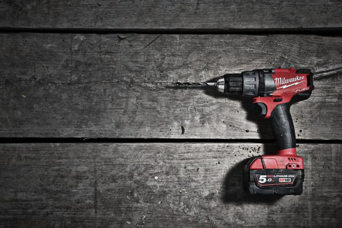 Дриль-шуруповерт акумуляторний MILWAUKEE, M18 FDD2-502X,135Нм (зарядний пристрій, 2 акум.Х 5Ач, HDкейс)