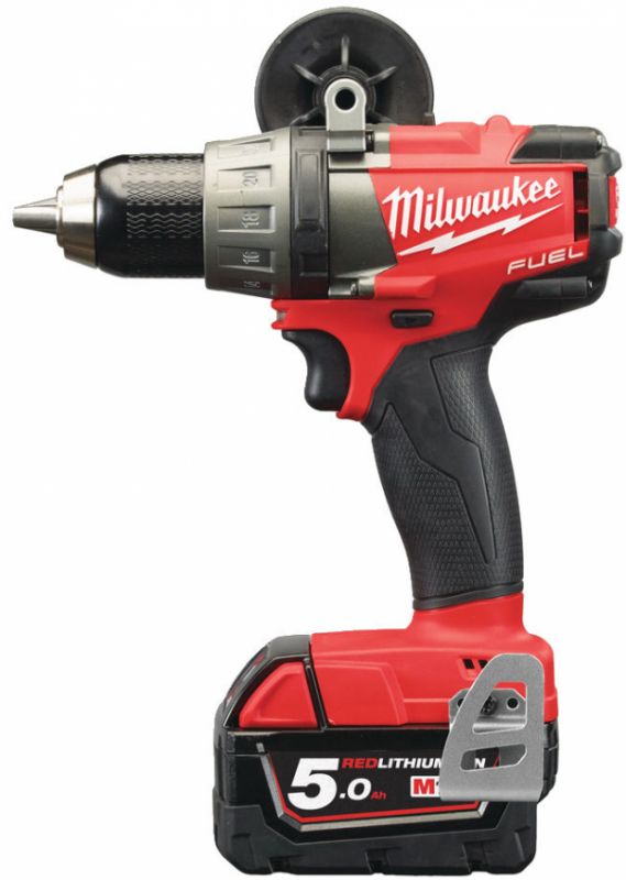 Дриль-шуруповерт акумуляторний MILWAUKEE, M18 FDD2-502X,135Нм (зарядний пристрій, 2 акум.Х 5Ач, HDкейс)