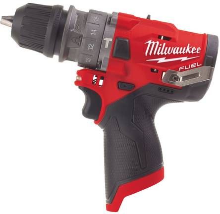 Дриль-шуруповерт із ударом акумуляторний MILWAUKEE, M12 FPDX-0, 37Нм; патрон FIXTEC