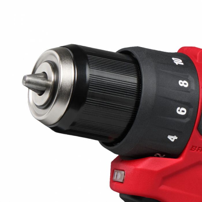 Дриль-шурупокрут акумуляторний MILWAUKEE M12 BLDDRC-402C 40Нм (+ заряд.пристрій, 2 акум., кейс)