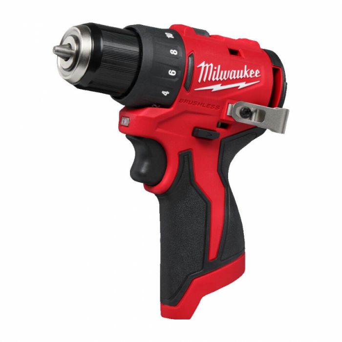 Дриль-шурупокрут акумуляторний MILWAUKEE M12 BLDDRC-402C 40Нм (+ заряд.пристрій, 2 акум., кейс)