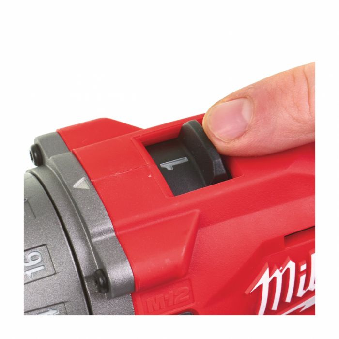 Дриль-шуруповерт акумуляторний MILWAUKEE, M12 FDD-0, 37Нм