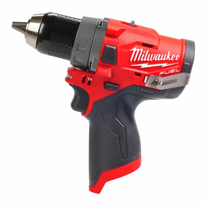 Дриль-шуруповерт акумуляторний MILWAUKEE, M12 FDD-202X, 37Нм (зарядний пристрій, 2 акум.Х 2Ач, HDкейс)