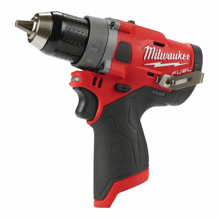 Дриль-шуруповерт акумуляторний MILWAUKEE, M12 FDD-202X, 37Нм (зарядний пристрій, 2 акум.Х 2Ач, HDкейс)